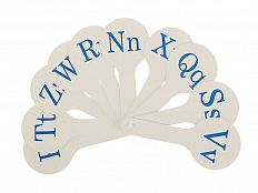 Касса-веер Английские согласные буквы