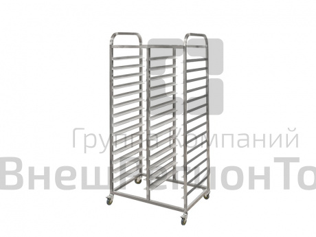 Тележка для перевозки подносов.