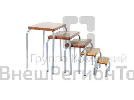 Табуреты для упражнений разновысокие.