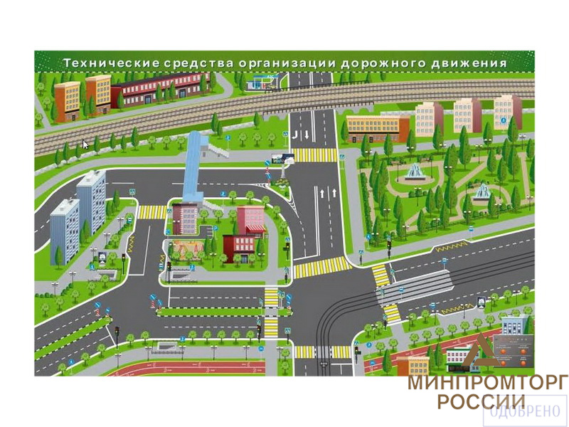 Электрифицированная многофункциональная магнитно-маркерная доска для ознакомления с техническими сре