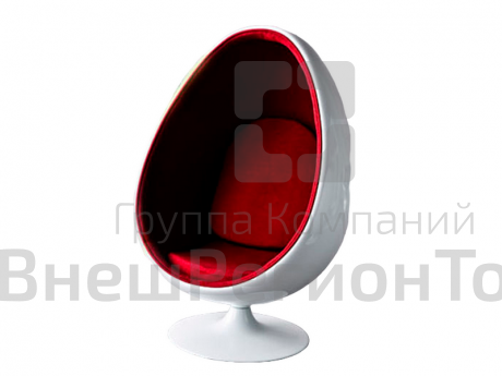 Кресло-яйцо в велюре 142х97х88 мм.