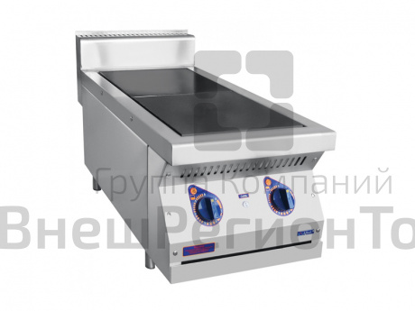 Плита электрическая настольная, нерж.ст., 2 конфорки, 400x700x480 мм.