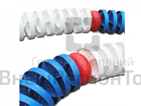 Дорожка для бассейна разделительная волногасящая Турбинка.