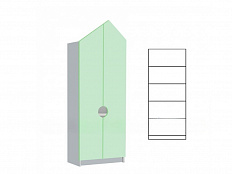 Шкаф Школа Ш-2 (2300)