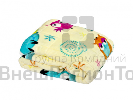 Утяжеленный плед "Совы".