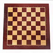 Доска шахматная цельная (Махагон) 50см