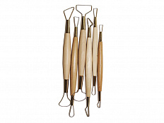 Набор стеков-петля для работы с глиной, 6 шт.