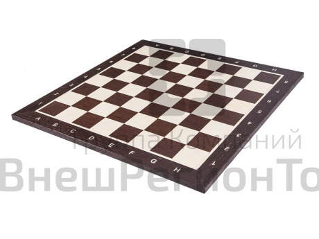 Доска шахматная цельная венге 50 см.