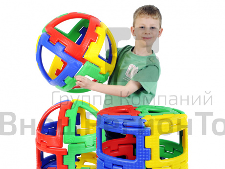 Конструктор Полидрон Гигант Сфера 4-7 лет.