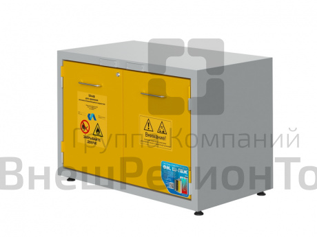 Шкаф для хранения ЛВЖ, 900x510x600 мм.