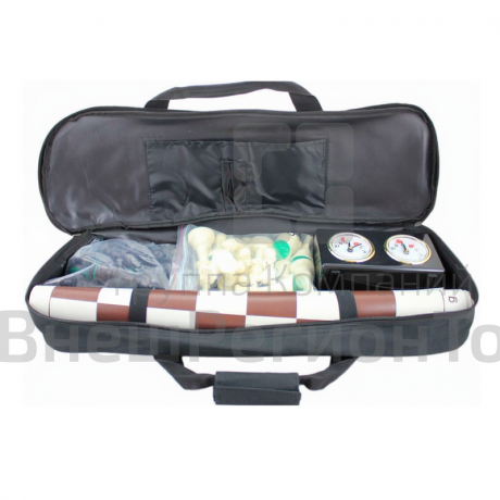 Сумка для шахматных фигур и доски.