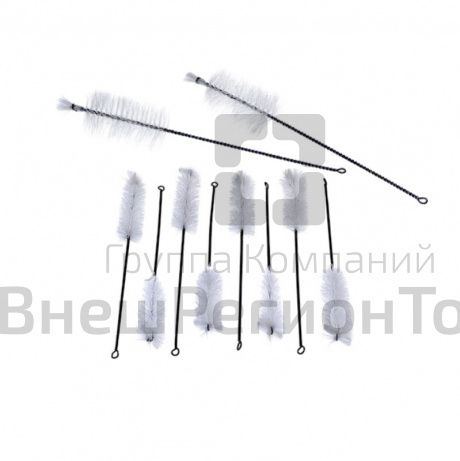 Набор ершей для мытья лабораторной посуды.