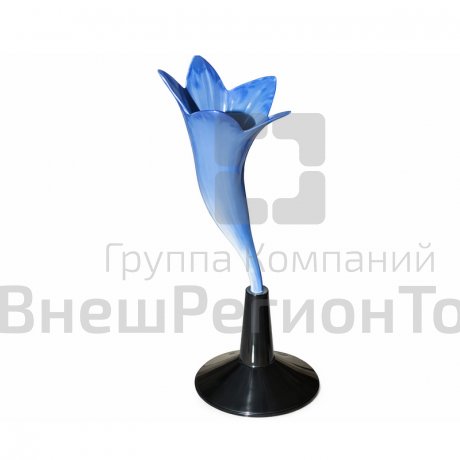 Модель цветка василька.