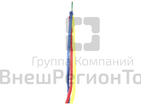 Игра "Заплети косу" объемная, 3 метра, 3 цвета.