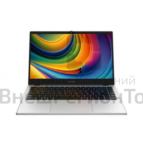 Ноутбук Digma EVE C4801 14", IPS, Intel N100 0.8ГГц, 4-ядерный, 8ГБ LPDDR5.