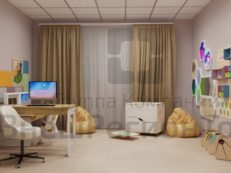 Комплект оборудования для кабинета Логопеда, 16 кв.м.