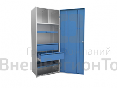 Шкаф для инструмента ШИМ-11-02, 600х450х1600.