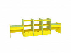 Стеллаж двухсторонний, 2650х550х810