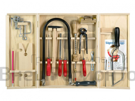 Эко-набор инструментов для работы по дереву Pebaro.