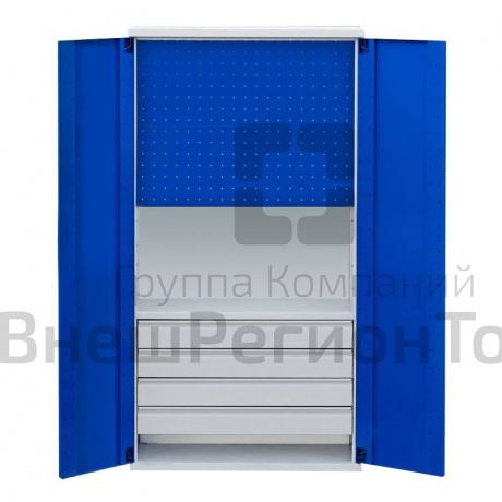 Инструментальный шкаф (1 полка + 4 ящика), 1000х500х1900.