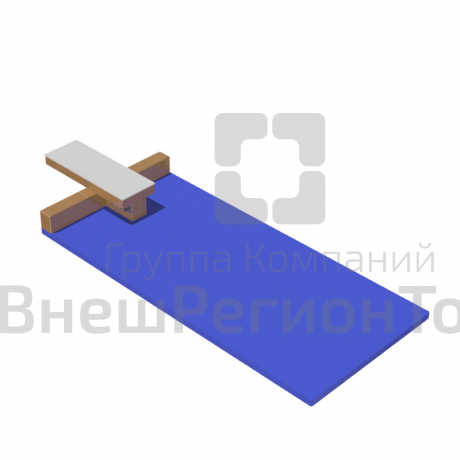 Снаряд для измерения гибкости сидя.