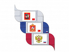 Стенд Триколор 3, 90х100х2 см