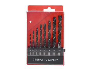 Набор сверл по дереву, 8 шт.
