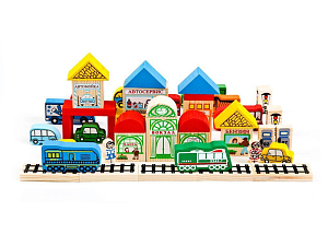 Деревянный конструктор 