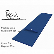 Доска для пресса, с фиксированным положением ног