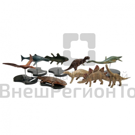 Набор моделей "Ископаемые животные" (9 шт.).