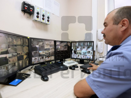 Автоматизированное рабочее место оператора системы охраны и видеонаблюдения.