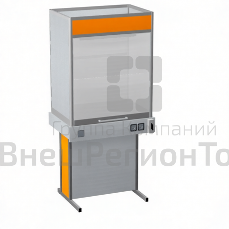 Шкаф вытяжной лабораторный, 900х700х2125.
