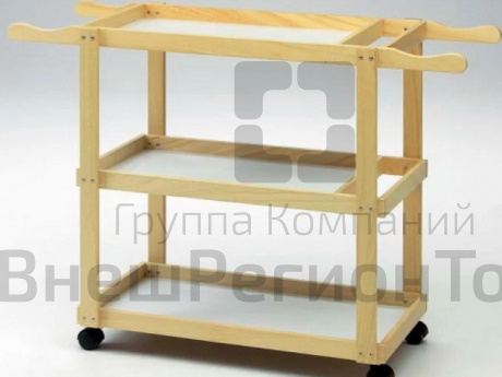 Тележка для спортивного инвентаря.