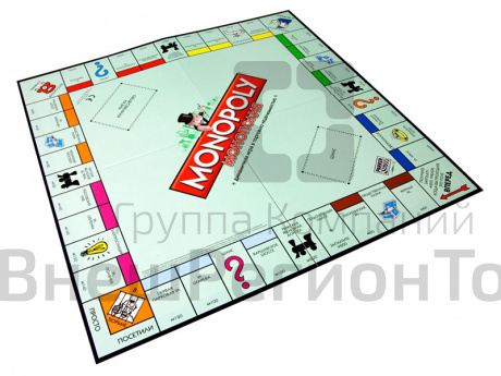 Игра Монополия со шрифтом Брайля.