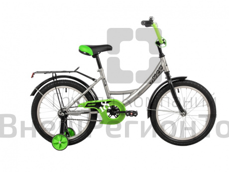 Велосипед со страховочными колесами.