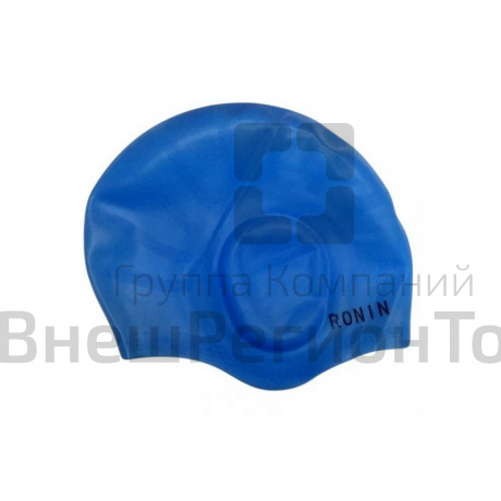 Шапочка для плавания Ronin силиконовая, с выемкой для ушей.